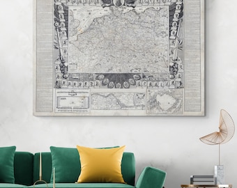 1705 Map of the Holy Roman Empire – Historic German Nation Cartography – Dynastic Territories and Political Landscape of 18th Century Europe