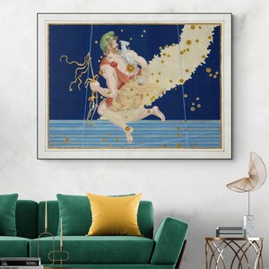 17th Century Auriga Sternzeichen Konstellation Astrologie Dekor Fine Art Print