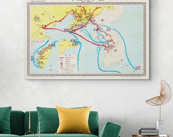 アメリカ南北戦争 - 地図印刷 - Etsy 日本
