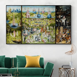 The Garden of Earthly Delights by Hieronymus Bosch – Surreal 15th Century Triptych Depicting Paradise, Sin & Hell in Early Netherlandish Art