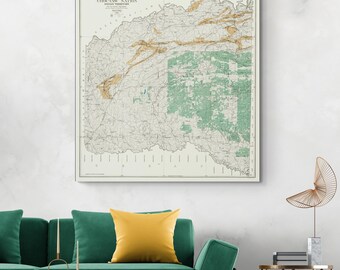 1904 Map of Choctaw Nation, Indian Territory – Native American Tribal Lands, Historic Boundaries, Indigenous History & Cartography