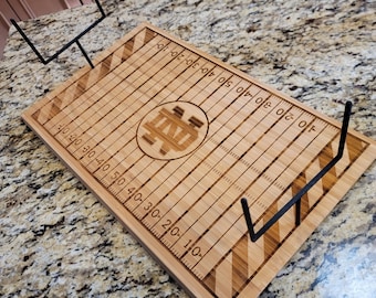 Football Field Charcuterie Board