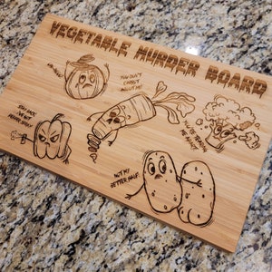 Vegetable MURDER Board