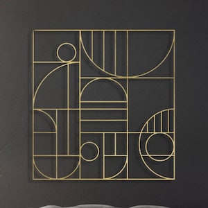 abstract picasso drawing black metal wall hanging,abstract ratio wall hanging,contemporary metal wall sculpture,minimalist wall art