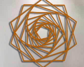 Decoración de pared de cobre, decoración de pared con ilusión de cobre, colgante de pared de bronce metálico, arte de pared de cobre, letrero de pared de metal de cobre, escultura de pared de metal de cobre