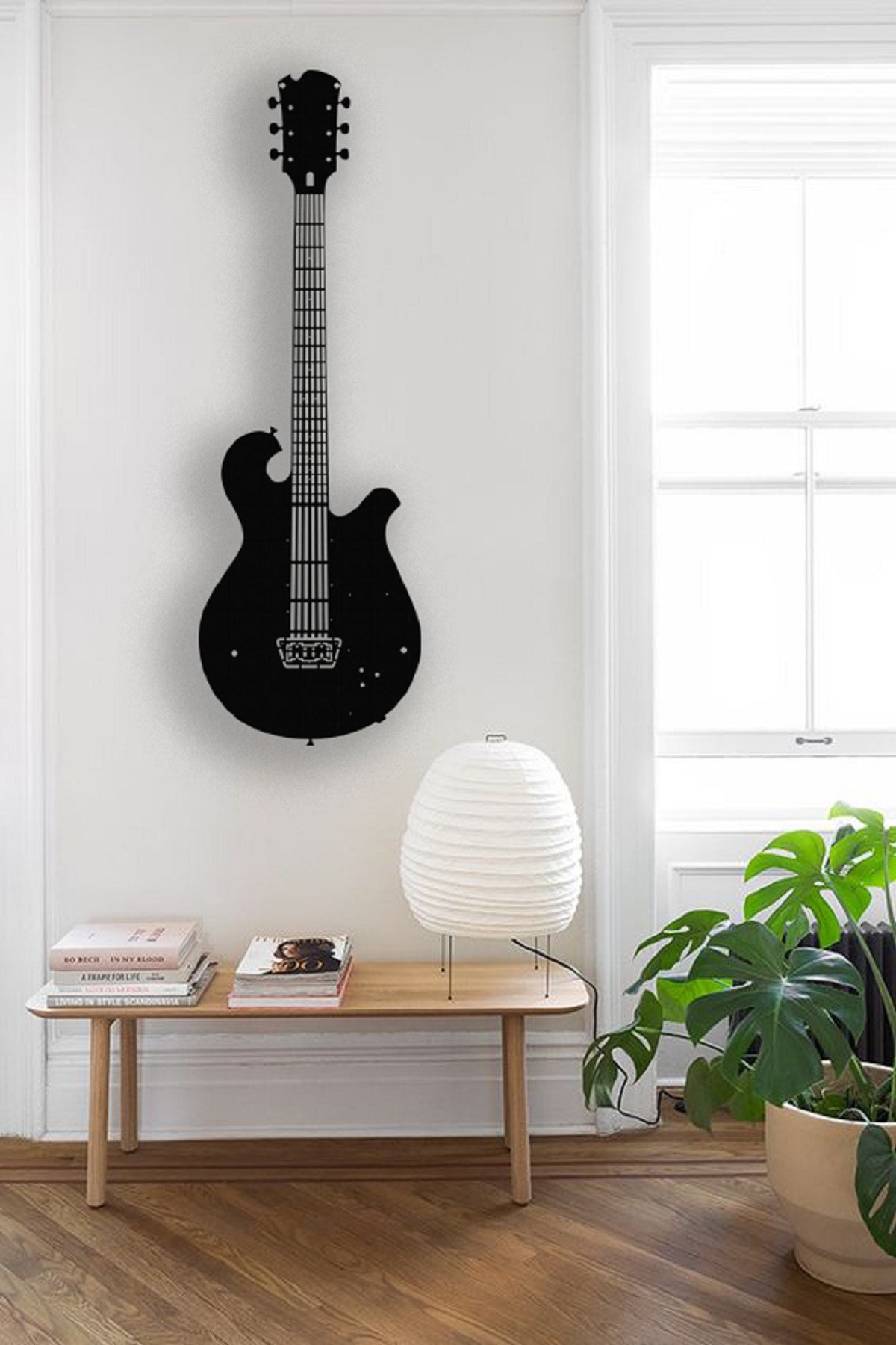 Metal guitar wall artLarge Metal Guitar Wall Art DecorMetal Etsy