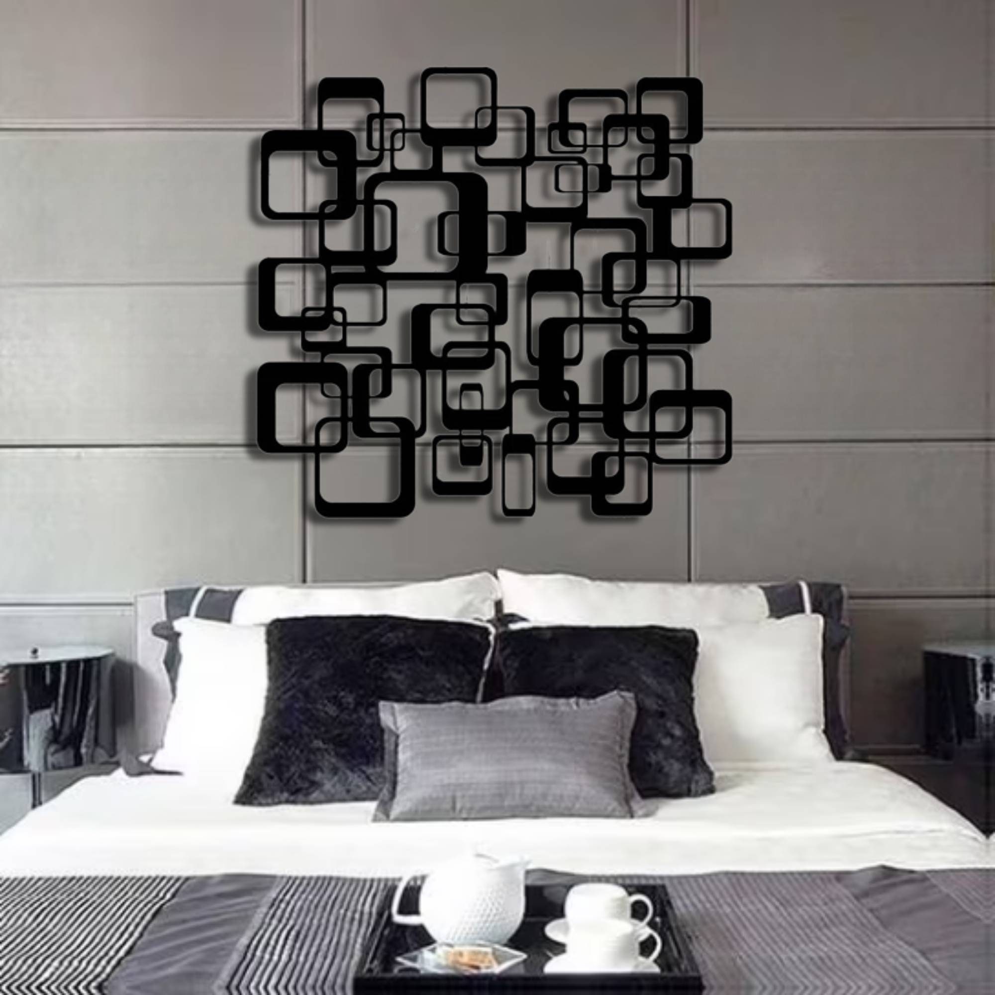 Yuaaoh Scultura Donna in Ferro Oro 3 Pezzi Decorazione Moderna Minimalista per Casa Ufficio Soggiorno Hotel (40 * 28CM