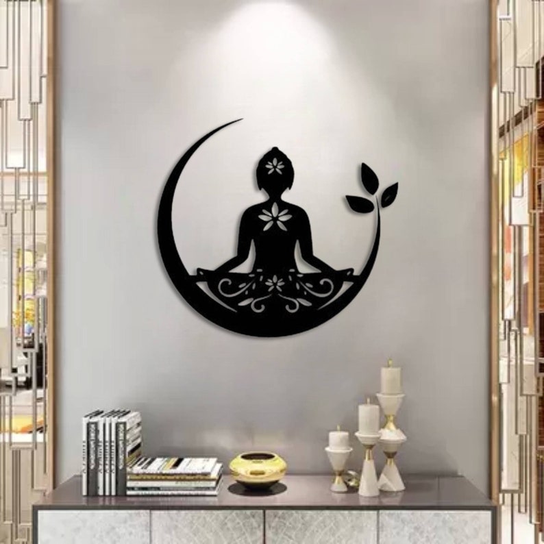 Yoga Wall Decor,metal Yantra Wall Sculpture,etnic Design Wall Art ...
