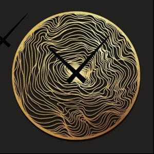 metal absract decorative wall clock,unique metal wall clock,extra large wall clock,minimalist metal wall clock,huge contemporary wall clock