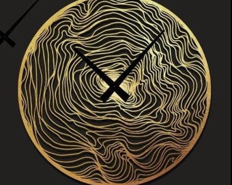 metal absract decorative wall clock,unique metal wall clock,extra large wall clock,minimalist metal wall clock,huge contemporary wall clock