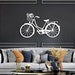 Metal Bicycle Sign for Wall Decoration,bicycle Metal Wall Hanging ...