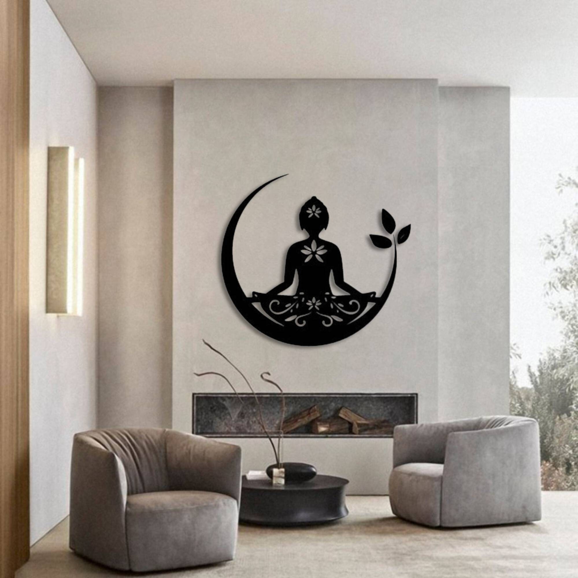 Yoga Wall Decor,metal Yantra Wall Sculpture,etnic Design Wall Art ...