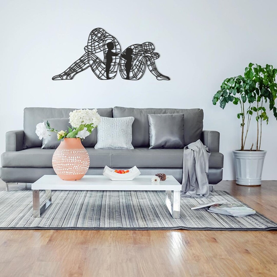 Child Inside Us Metal Wall Sign Sculpture Philosophic Metal Etsy