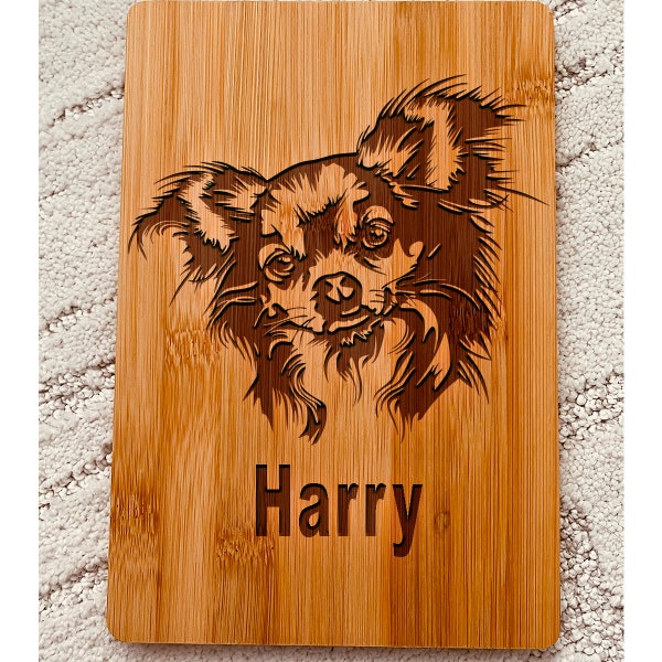 Personalized Chihuahua Cutting Board - Laser Engraved - Bamboo - Chihuahua owner - Christmas Gift - Dog Lover - Chihuahua Gift -