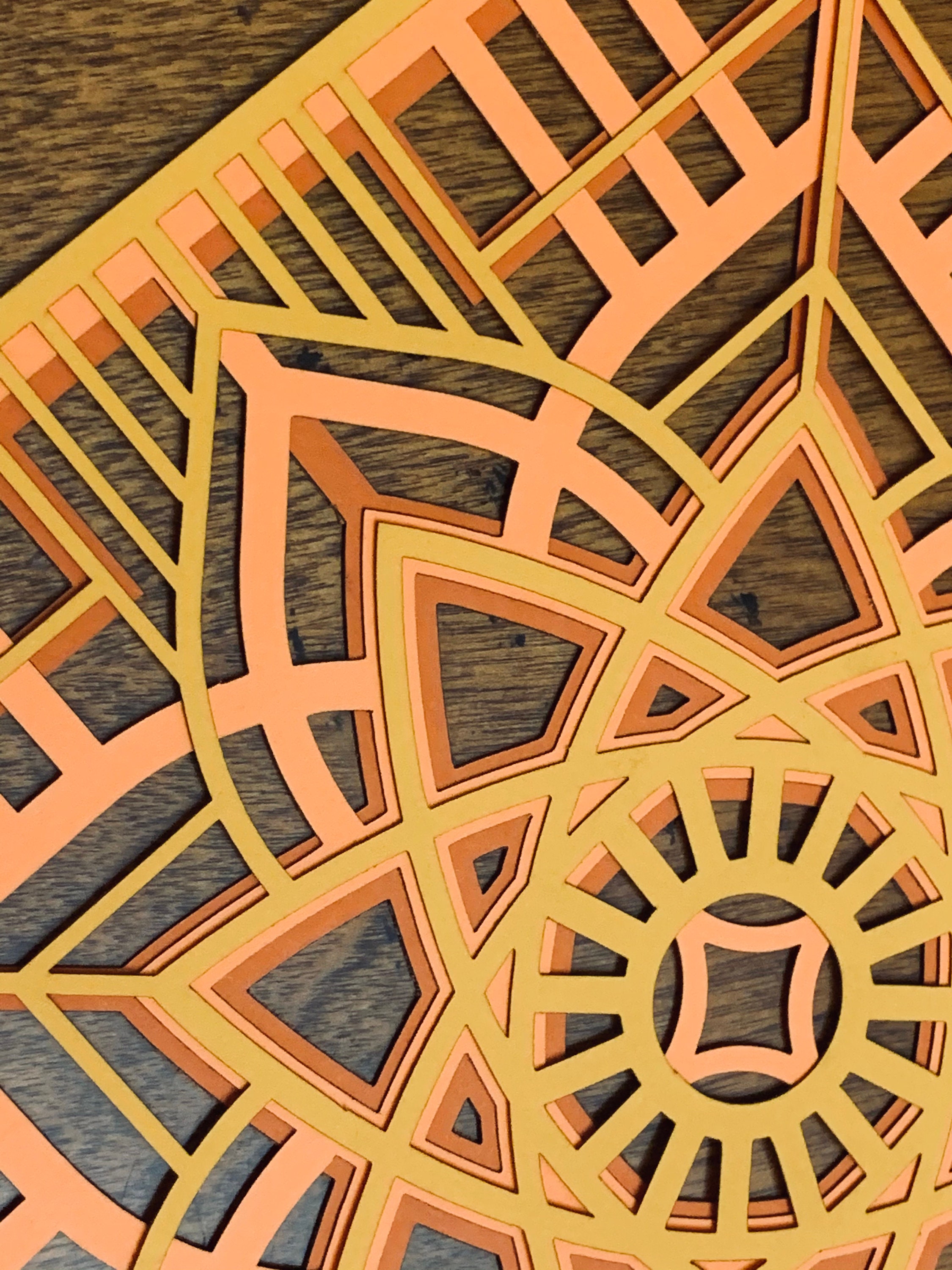 Download 3D Mandala SVG Archivo de paper svg Mandala multicapa | Etsy