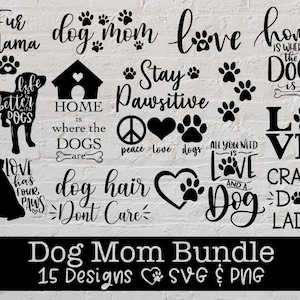 Hunde svg Bündel handgezeichnet | Hundemama svg | Pfoten svg | Hundeliebhaber svg | Fell Mama svg | Pfoten svg | Welpe Svg | Hunde Sprüche svg | Hunde Clipart