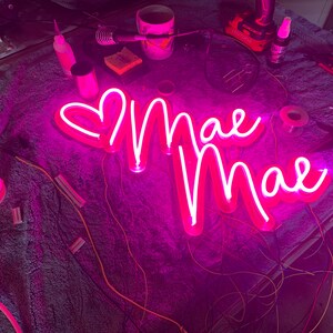 Custom Name Neon Sign For Kids, Neon Sign Bedroom Neon Sign Custom Neon Sign Bedroom Bedroom Decor Kids Room Decor Home Decor Gift For Kids