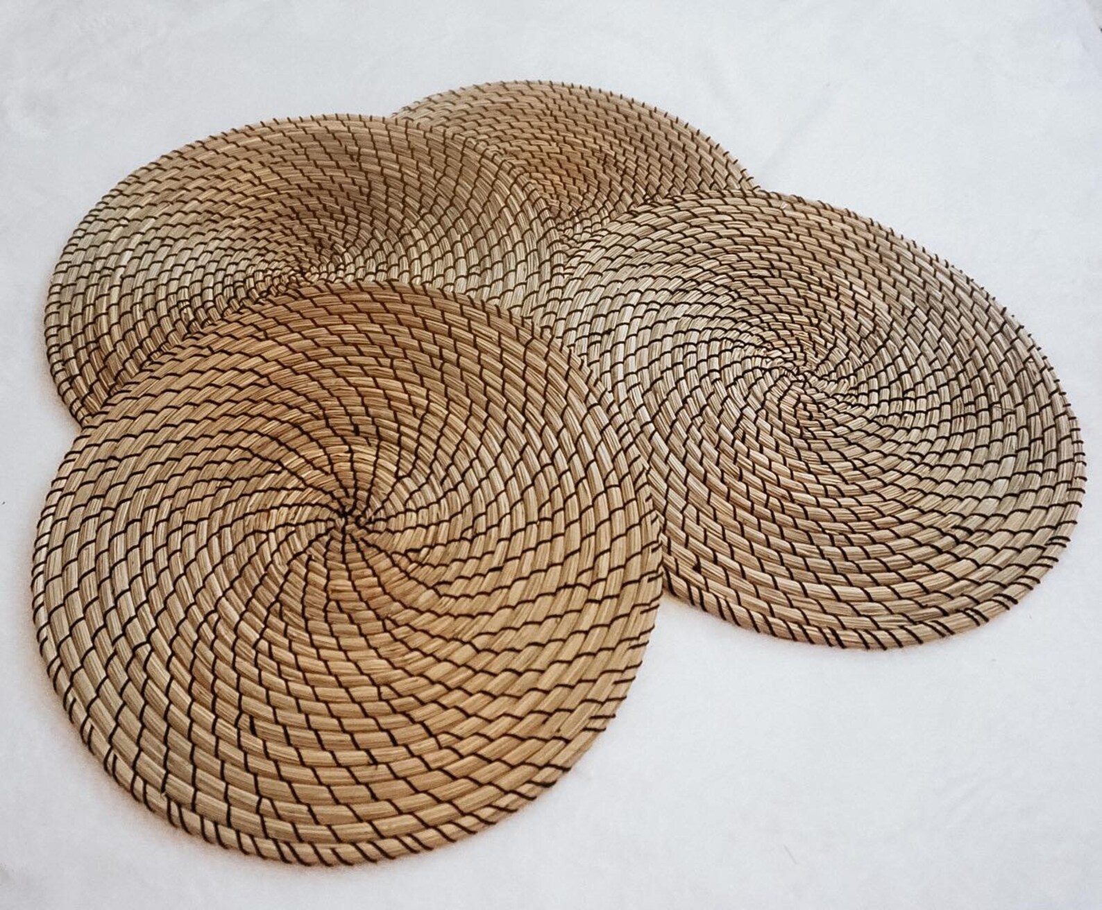 Wicker Placemat Etsy