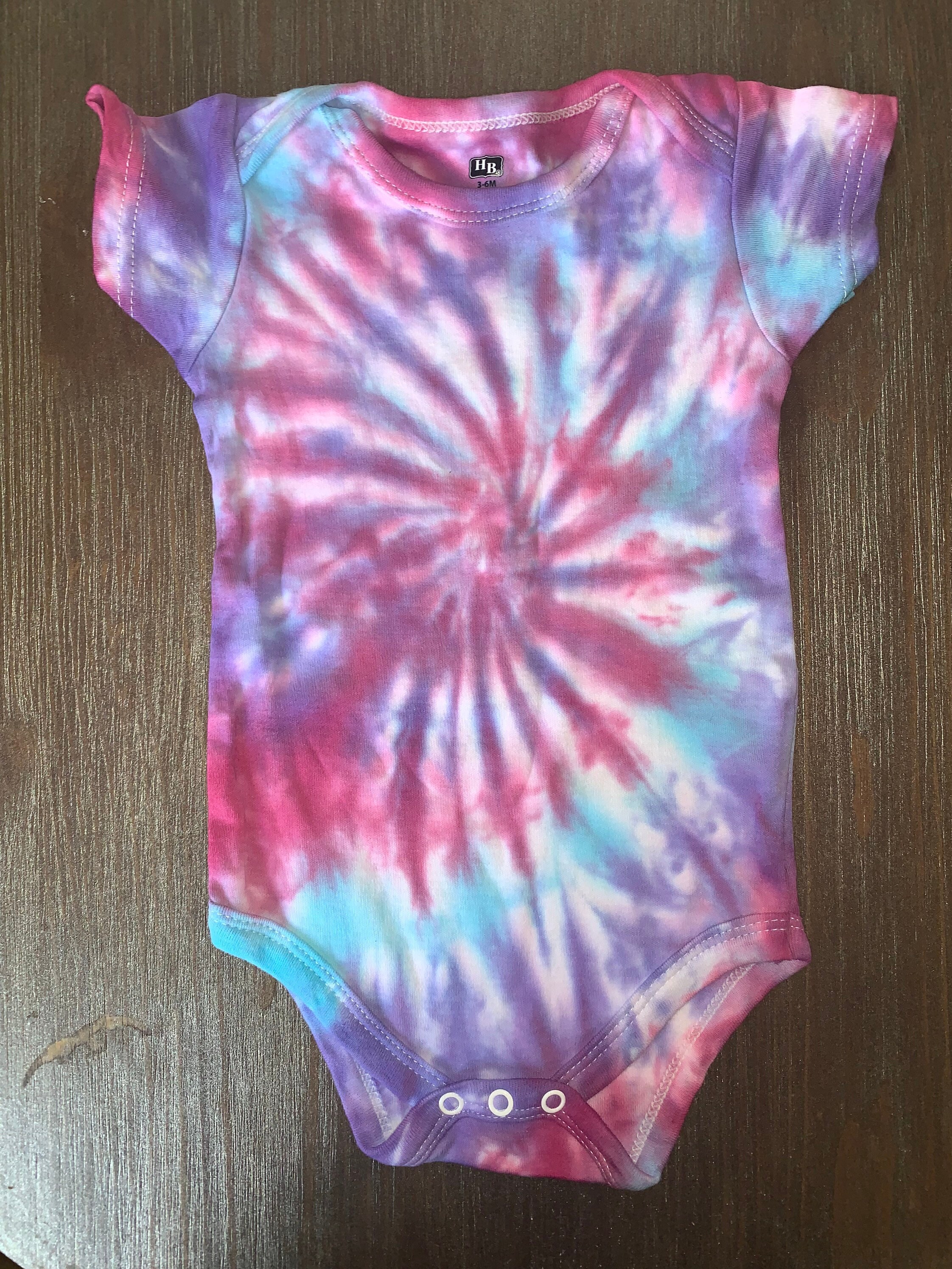 Tie Dye onesie Etsy