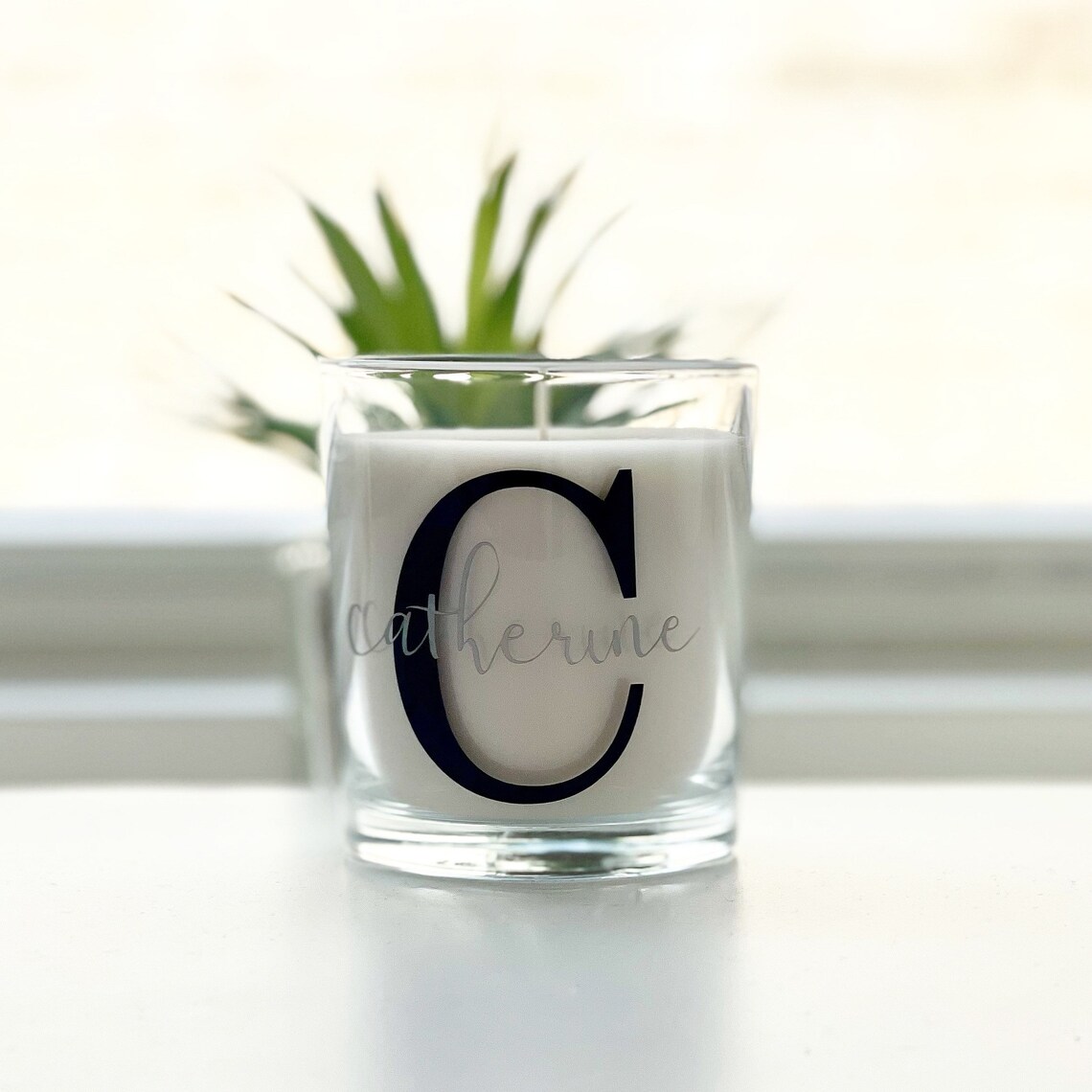 Personalised Name Candle Etsy