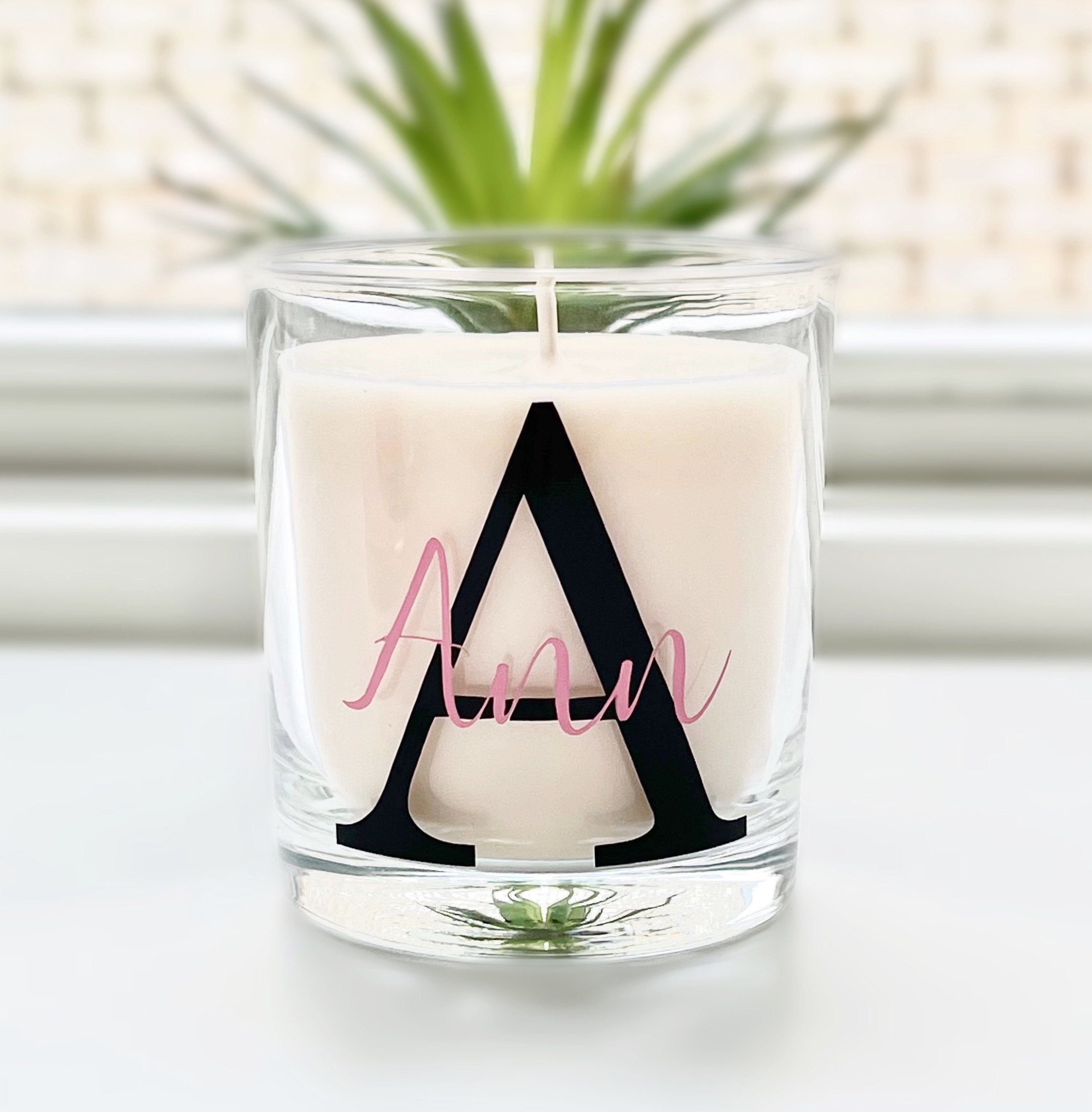 Personalised Name Candle Etsy
