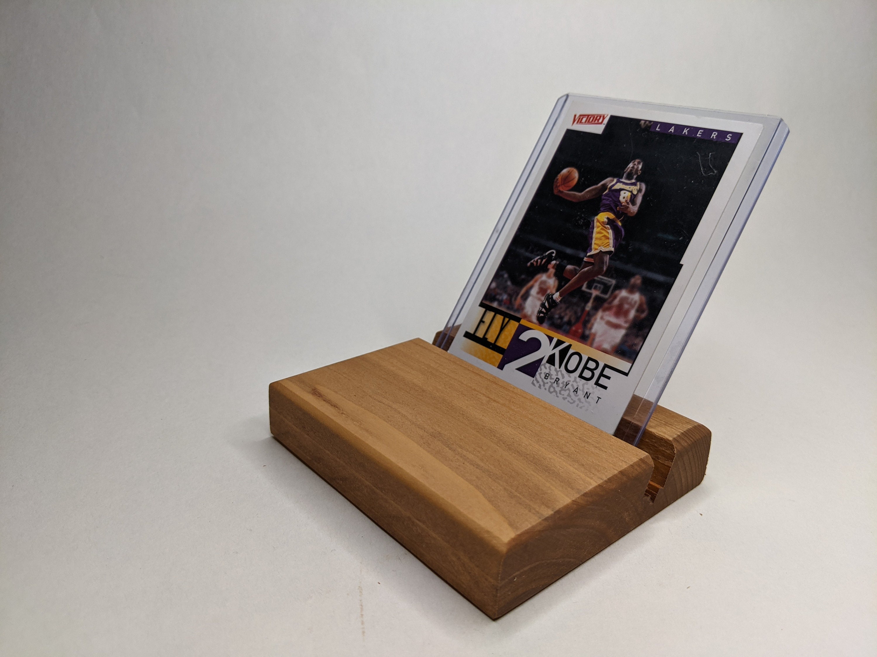 Custom Cedar Baseball/Trading Card Stands Display Holder Etsy