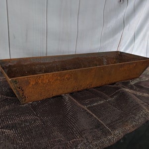 Corten Steel Trough Planter