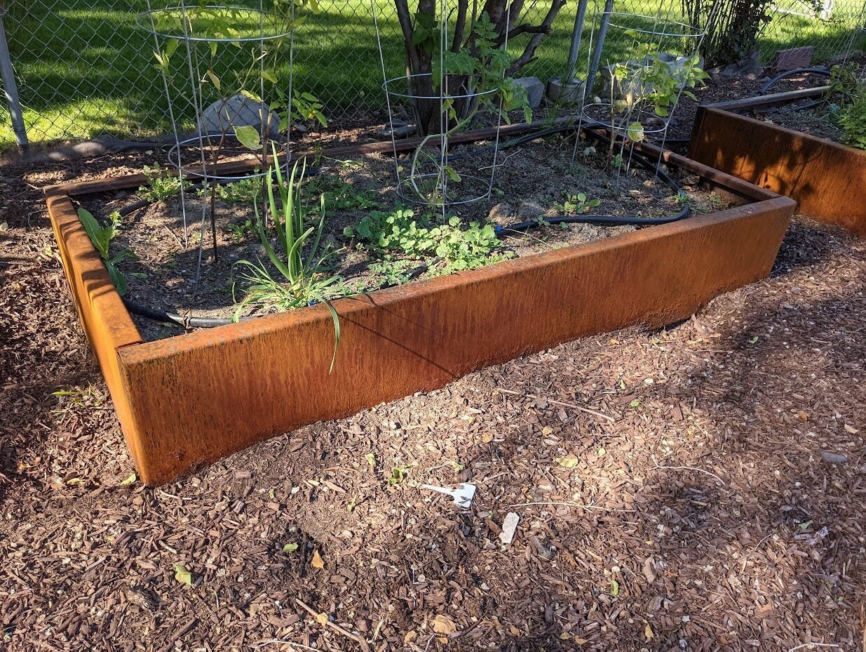 Corten Steel Planters - Etsy