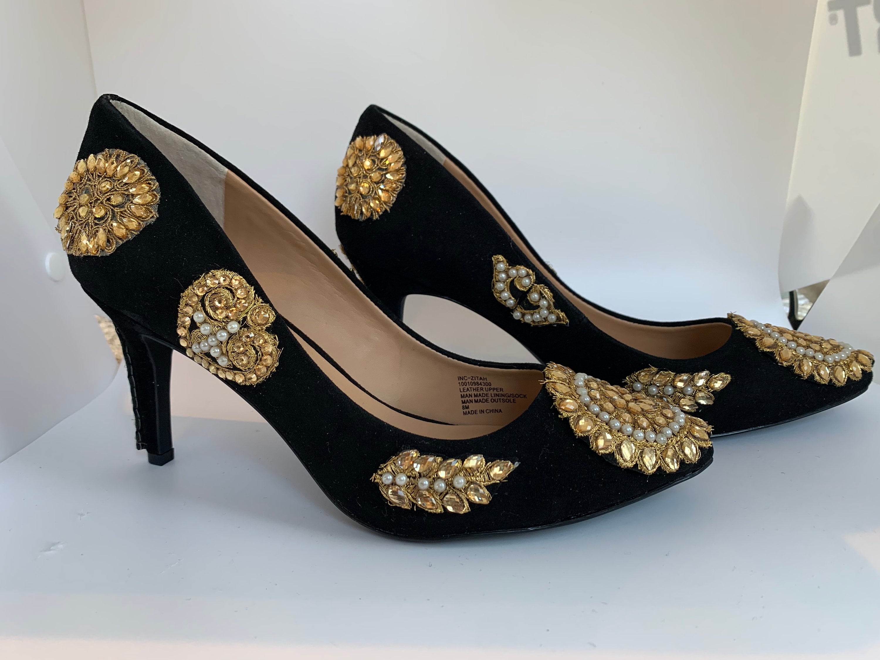 Gold Formal Shoes - Etsy
