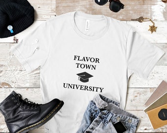 Flavor Town University tshirt / Guy Fieri