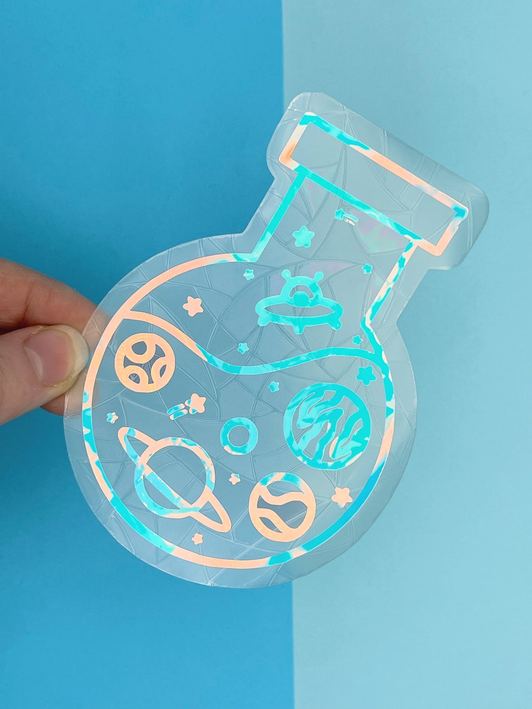 Potion Suncatcher // Window Decal Suncatcher Sticker Etsy UK