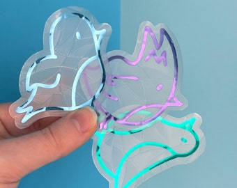 Juego de pegatinas atrapasol con forma de pájaro: Calcomanías para ventanas Rainbow Maker