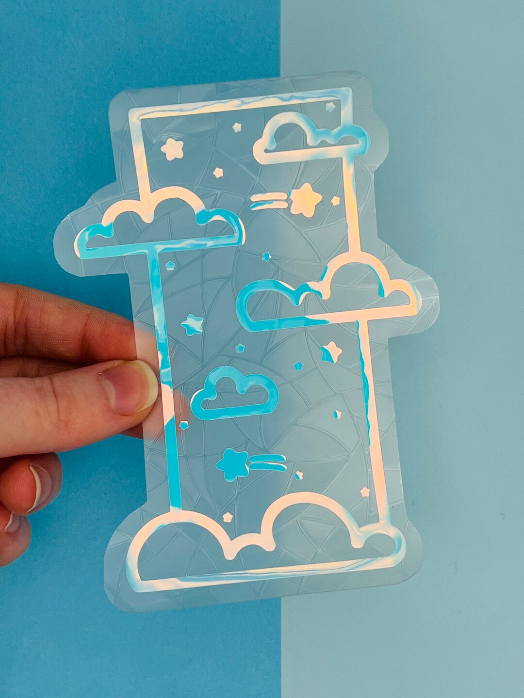 Starry Skies Suncatcher // Window Decal Suncatcher Sticker Etsy