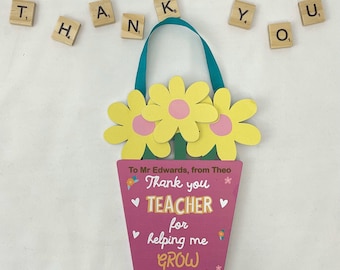 Thank You Teacher Sign