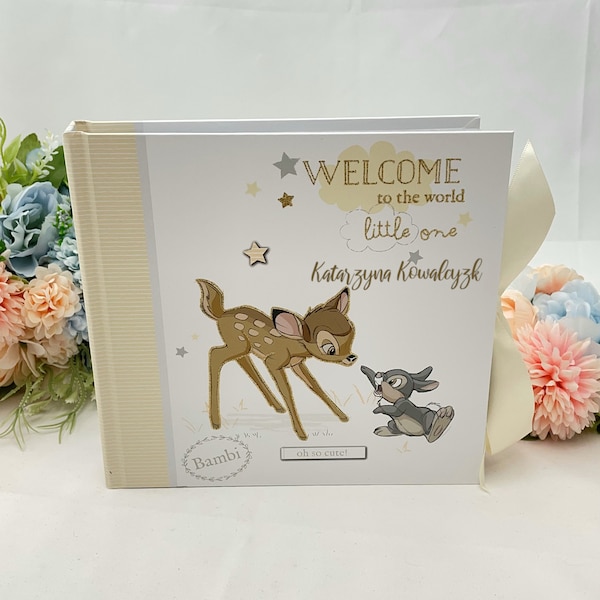 Disney Bambi Baby Photo Album