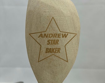 Star Baker Wooden Spoon