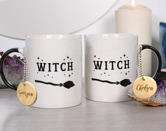 Personalised Witch Mug Set