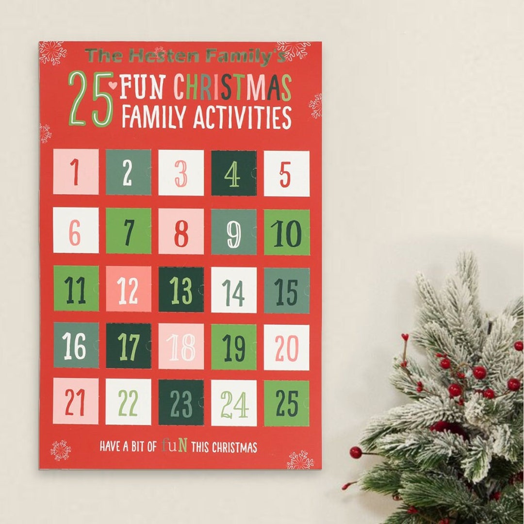 Family Activities Advent Calendar Etsy UK family-activities-advent-calendar-etsy-uk