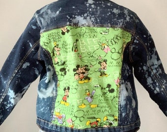 Bleached Jean Jacket - 1X