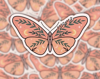 Butterfly Mama Sticker | Mama Sticker | Mother’s Day  |  Mama gift