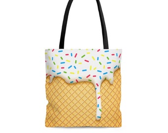 Ice Cream Cone Tote Bag