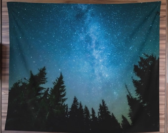 Starry Night Sky - Wall Tapestry