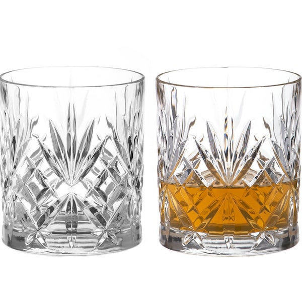 Chatsworth Lead Free Crystal Whisky Tumblers - Set of 2