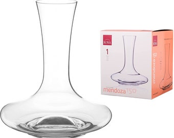 Wine Carafe 'Auris' - Crystal Wine Carafe | Wine Aerator with Wide Base - 1500 ml