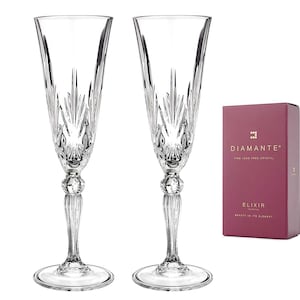 Two Chatsworth champagne and prosecco glasses