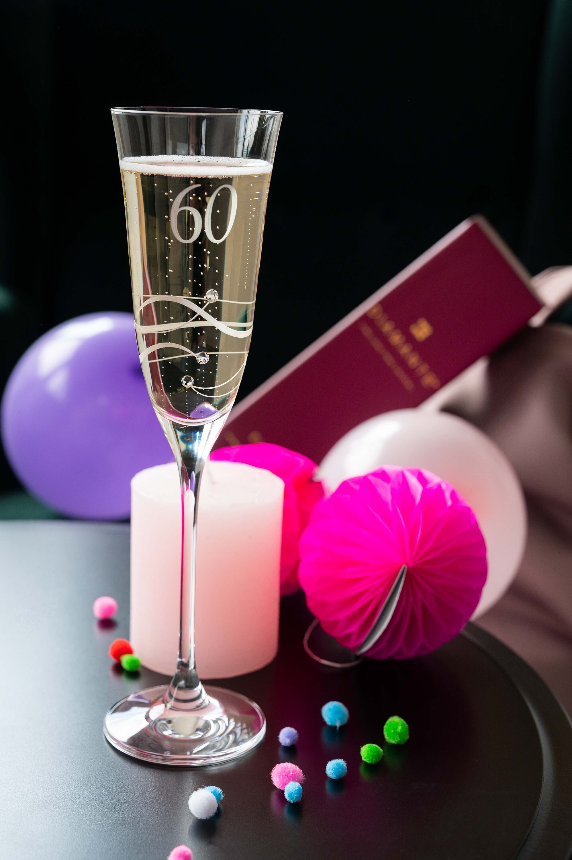 HERCHR Confezione da 6 Calici Da Champagne Luminosi, Calici Da Champagne a LED Con Luce Attivata Da Acqua E Liquidi, Coppe Da Vino Da Cocktail Luminosi a LED, Plastico Bicchieri per bere