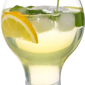 DIAMANTE Crystal Craft Gin & Tonic, Pimms Or Cocktail Glass - ‘Auris’ Collection Undecorated Crystal – Set of 2 image 4