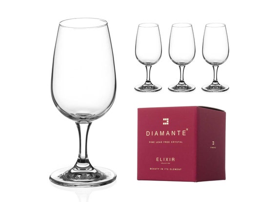 DIAMANTE Port and Wine Tasting Glasses 'auris' Collection