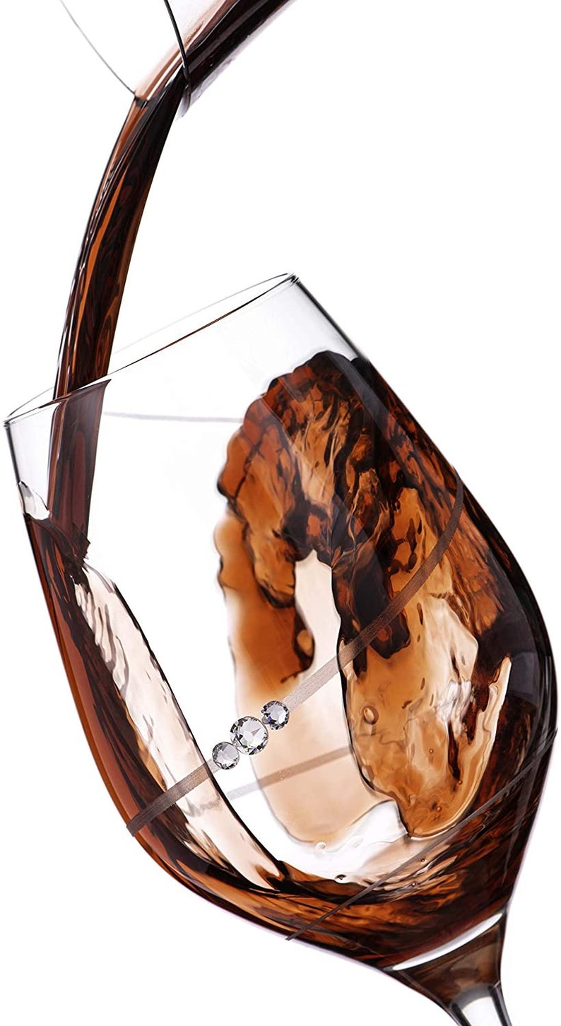 DIAMANTE Vaso In Cristallo Tagliato A Mano 'Toast Swirl' – 30 Cm, Cristallo Senza Piombo, Decorazione Unica Per Fiori E Tavola