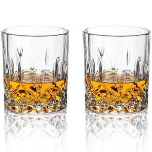 DIAMANTE &#39;Dorchester&#39; whiskybekers - premium loodvrij kristal - set van 2